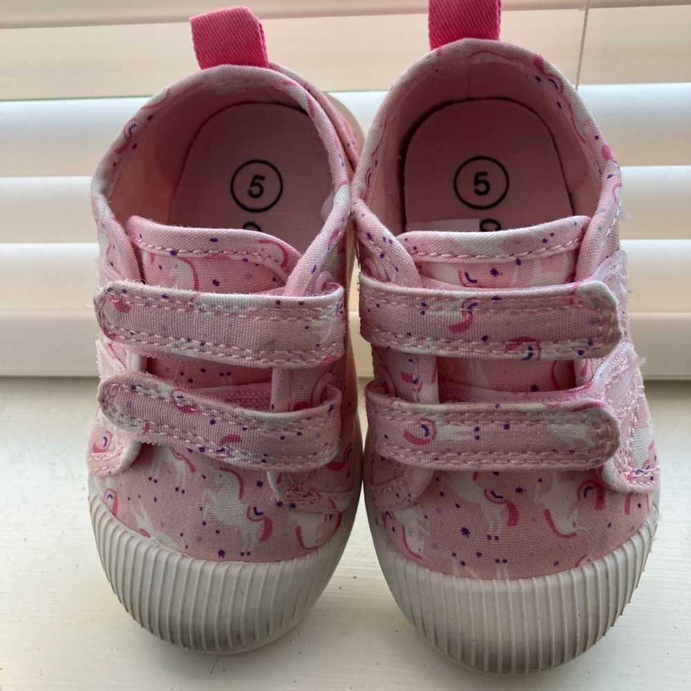 Cat & Jack unicorn shoes toddler size 5 - Picture 6 of 7